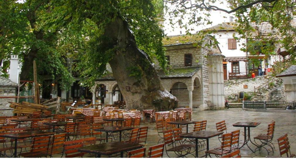 Traditional House Makrinitsa Bagian luar foto