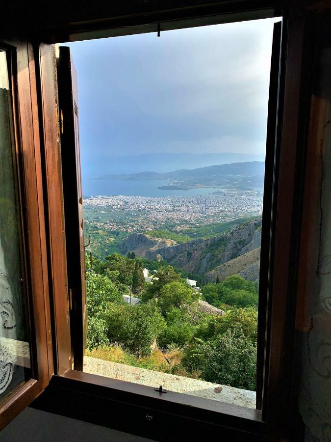 Traditional House Makrinitsa Bagian luar foto